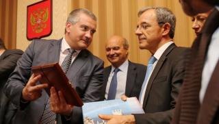 Украйна, френска делегация, посещение, Крим