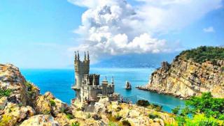 Туристически поток, Крим, увеличен