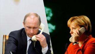 Путин, Меркел, среща, „Нормандската четворка“