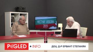 Доц. Ервант Степанян: Българинът се отказа да подкрепя само и единствено системните партии Ервант Степанян, местни избори-2019, ГЕРБ, БСП,
