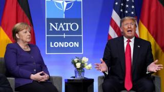 Bild, Тръмп, Меркел, статист, среща, НАТО, Лондон