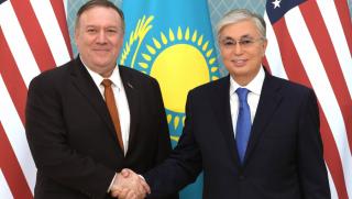 Майк Помпео, Нурсултан, Ташкент