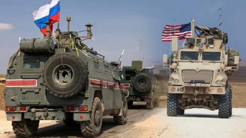 Руски военни, патрулират, граници, американска зона, Сирия