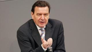 Шрьодер, европейци, отношения, Русия