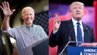 Тръмп, Байдън, първи изявления, деня на изборите, САЩ