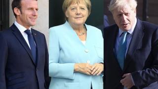 Меркел, Джонсън, Макрон, поздравяват, Байдън, победа, избори