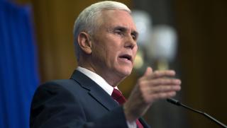 Пенс, реч, вицепрезидент, САЩ, война