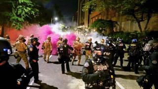 Не искаме Байдън, искаме отмъщение, Портланд, Сиатъл, протести, крайно левите