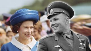 Daily Mail, Елизабет II, спомени, Юрий Гагарин