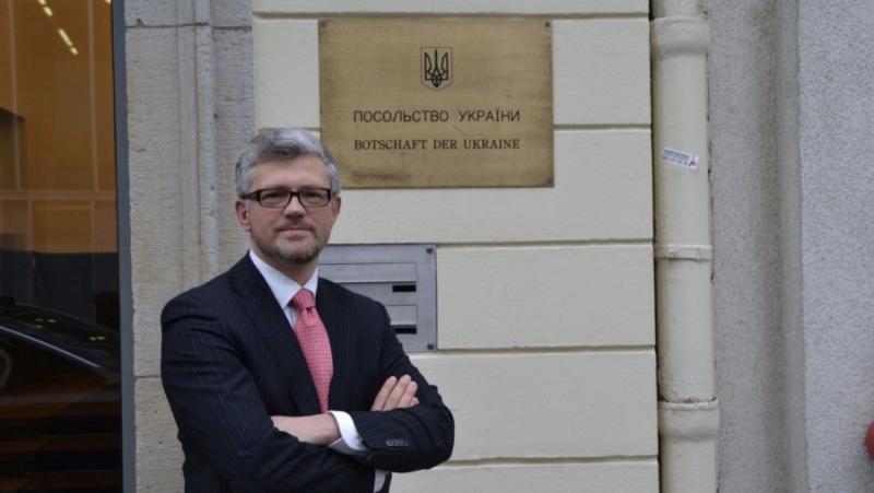 Посланикът на Украйна в Берлин Андрий Мелник нарече германския канцлер
