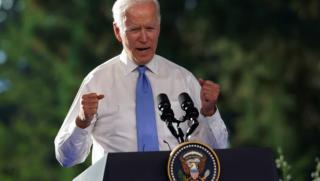 Пресконференция, Байдън, скандал