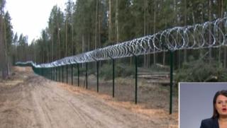 DELFI, Литва, ограда, Беларус