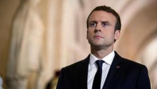 Френският лидер Еманюел Макрон отбеляза началото на председателството на страната