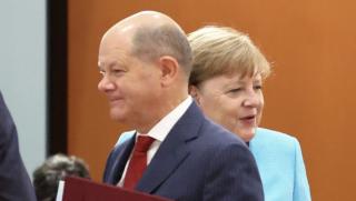 Олаф Шолц, Германия, отказа, партия, Меркел, коалиция