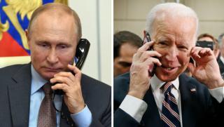 Руският президент Владимир Путин по време на последния телефонен разговор