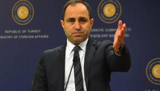 Турция, гръцки външен министър