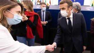В Страсбург президентът Макрон представи приоритетите на Франция за следващите
