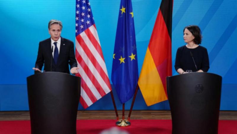 Държавният секретар на САЩ Антъни Блинкен проведе разговори в Германия