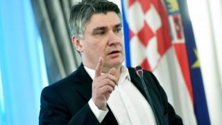Президентът на Хърватия Зоран Миланович отговаряйки на въпроса как ще