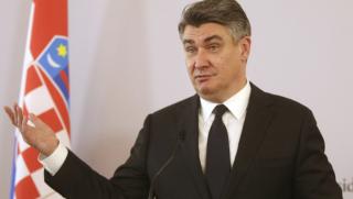 Президентът на Хърватия Зоран Миланович отправи остър упрек към Украйна