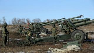 Украинските специални тактически учения на артилерийски части се провеждат в