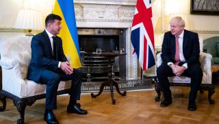 По време на посещението си в Киев британският премиер Борис