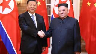 Севернокорейският лидер Ким Чен ун изпрати поздравления на китайския президент Си