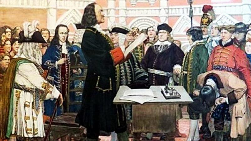 Точно преди триста години, на 4 февруари 1722 г., Петър