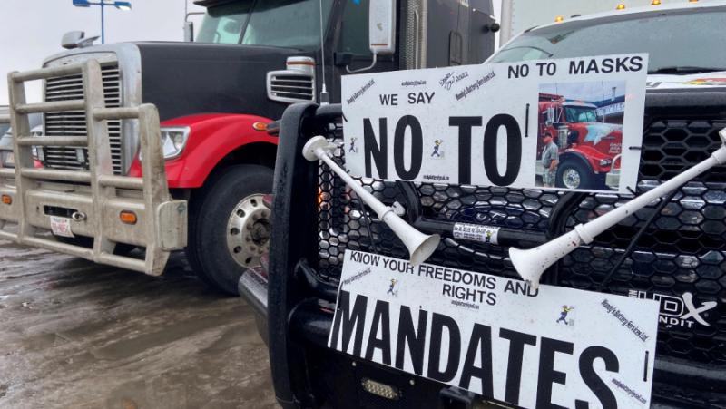 Конфискуваните от полицията автомобили на участниците в протестните акции на