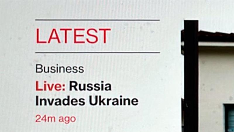 “Блумбърг обяви нашествието на Руската федерация в Украйна – половин
