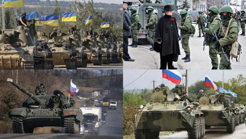 Военната операция на руските войски срещу Украйна, която започна рано