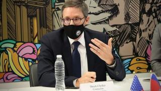 САЩ, заплашват, Китай, санкции, удушаване, Русия