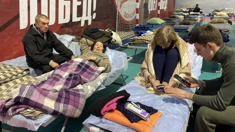 От няколко дни виждаме по телевизионните репортажи хора, които са