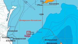 Лукойл откри голямо газово находище Хазри в Каспийско море със