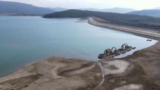 Най големият резервоар в Крим Чернореченское е напълнен с