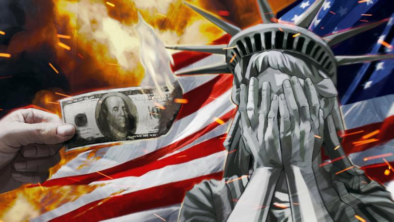 Икономистът Хенрик Мюлер в колона за Spiegel каза, че доларът