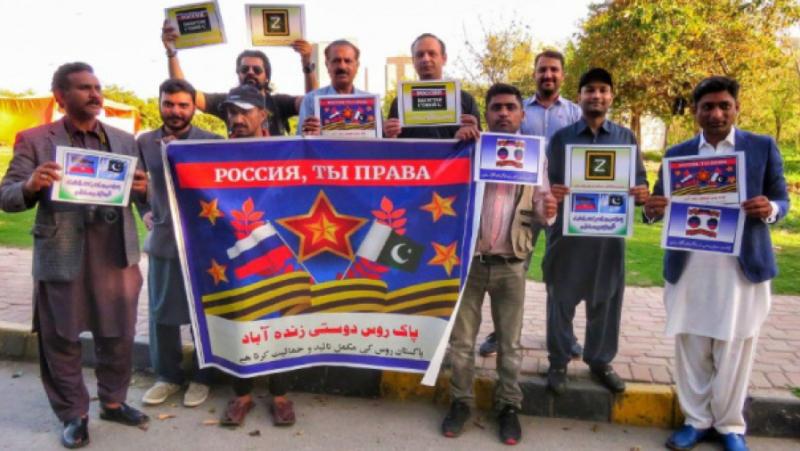 Степента на подкрепа за Русия, не само там, където се