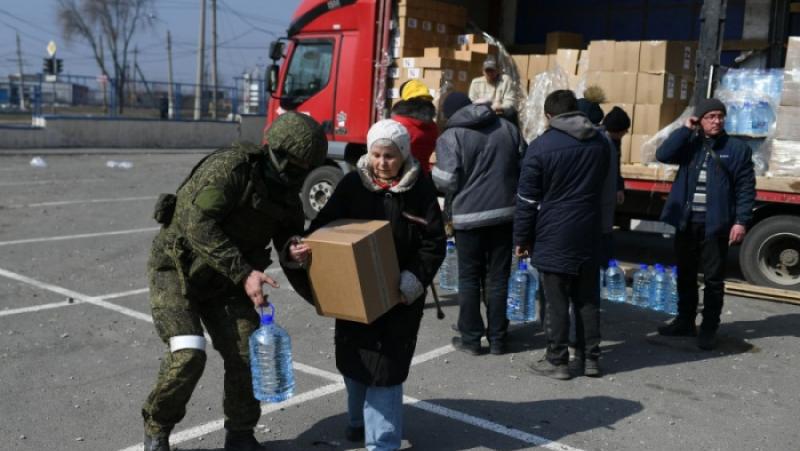 Русия е извършила 709 хуманитарни мисии в Украйна от 2