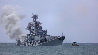 Днес съдбата на флагмана на Черноморския флот до голяма степен