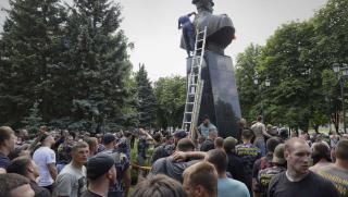 Русия, наказателно дело, събаряне, паметник, маршал Жуков, Харков