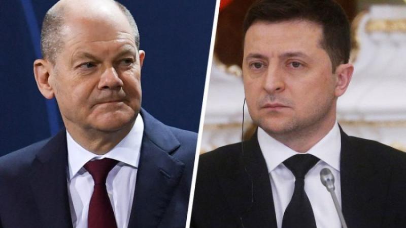 Посещението на германския канцлер Олаф Шолц в Киев на Деня