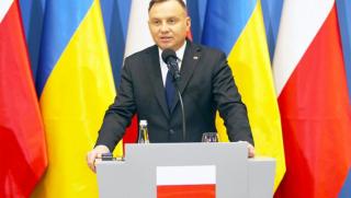 Президентът на Полша Анджей Дуда обяви онзи ден че Полша