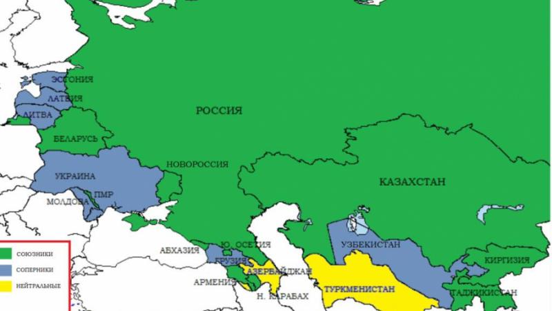 Русия, съюзници, постсъветското пространство