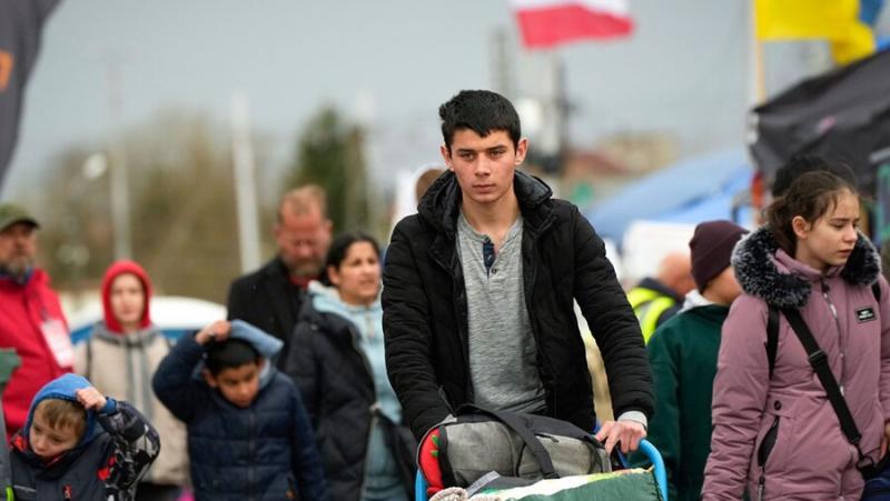 Украинските бежанци, пристигащи в Европа, и особено в Полша, изобщо