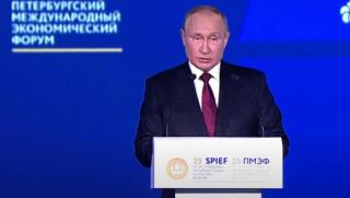 Речта на президента на Русия Владимир Путин се превърна в