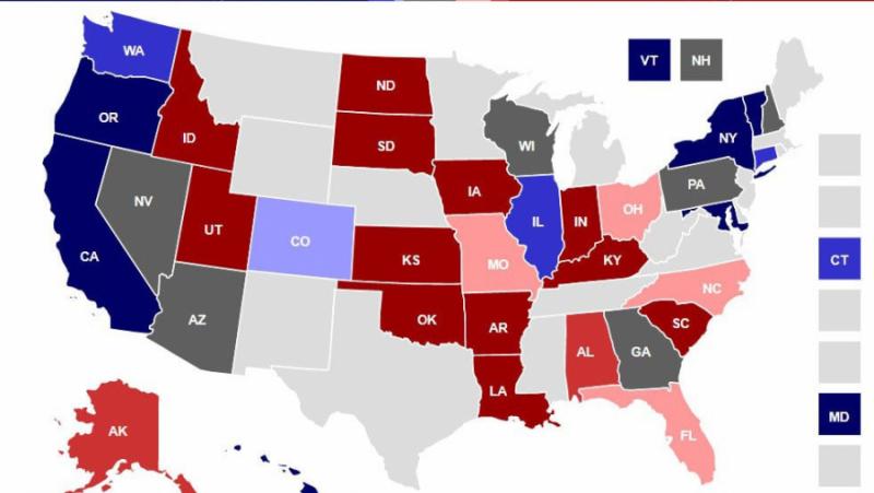Ето как изглежда подреждането сега, според социологическите проучвания, на предстоящите