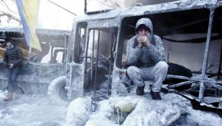 Граждани, Украйна, студ