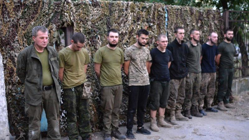 70 украински войници, Азот, предадоха