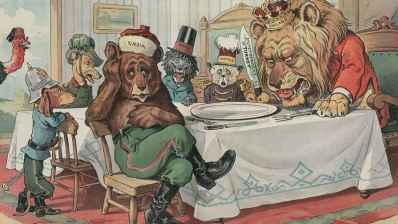 Плановете за разделянето на Русия за последните два века не