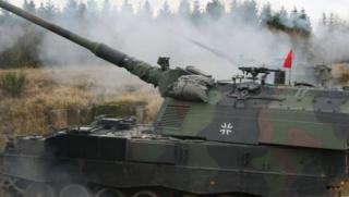 Руските въоръжени сили завзеха една от германските самоходни гаубици PzH